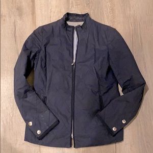 Brooks brothers quilted navy blue coat 2